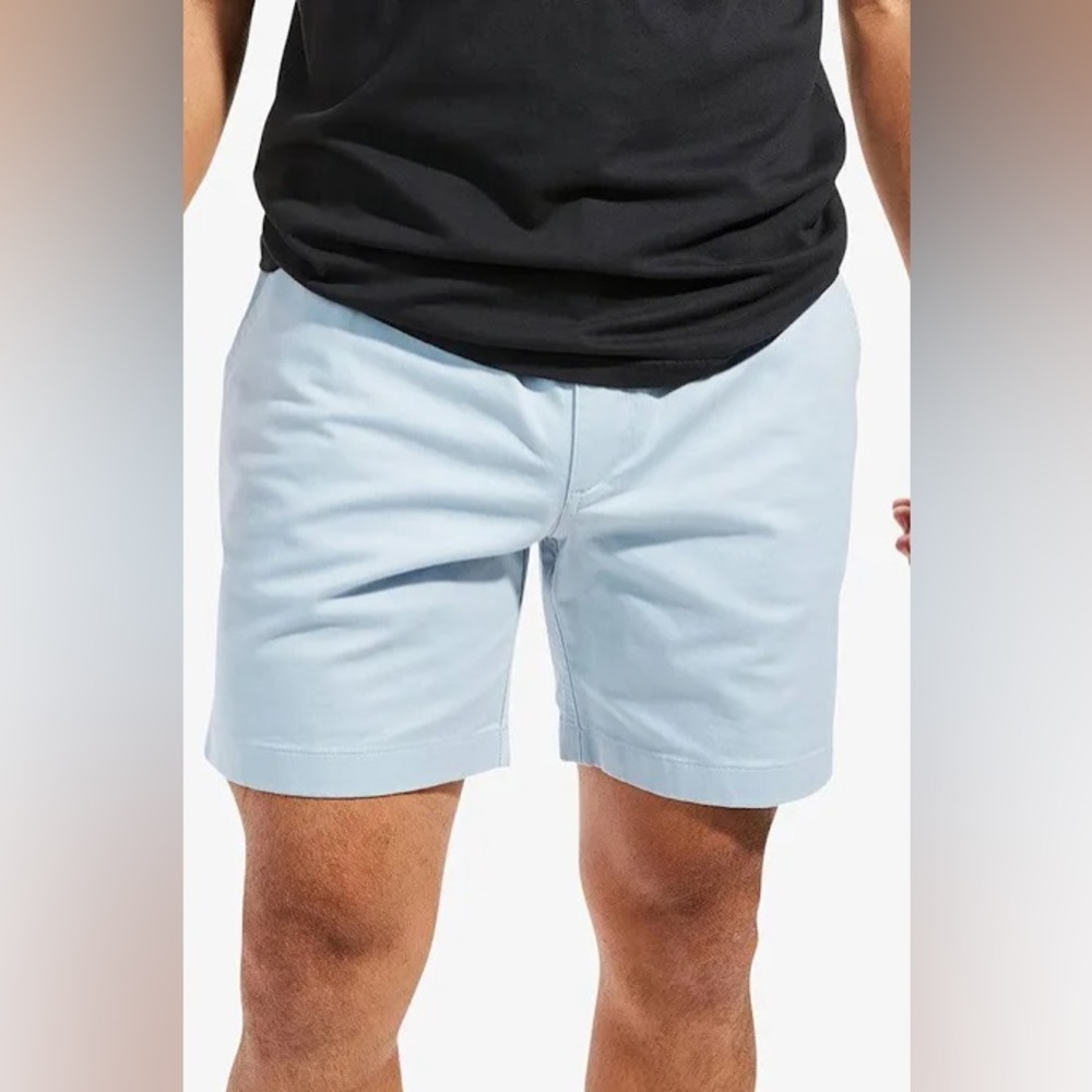 CHUBBIES The Altitudes Light Blue Shorts 5.5” inseam Large